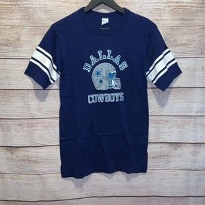 vintage Champion DALLAS COWBOYS short sleeve sweatshirt-like shirt medium